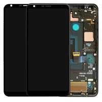 Lcd digitizer assembly With frame BLACK for LG Q7 Q610 Q7 Plus